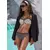 LASCANA Bikini črna/bela