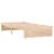 Vidaxl Posteljni okvir trden les 75x190 cm