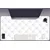 Decormat Namizna podloga Gradient diamonds 90x45 cm