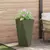 Sadilica 2 pcs Maslinasto zelena 40 x 40 x 75 cm Čelik