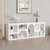 Hanah Home polica za knjige Bohem 135cm, 50 cm, bela