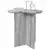 Bocni stol 2 pcs Siva sonoma O 39 x 38 cm Konstruirano drvo