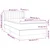 Vidaxl Box spring postelja z vzmetnico črna 80x200 cm blago