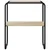Konzolna stolica Hrast sonoma 80 x 42,5 x 70 cm