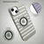 Futrola LINES LOGO CUT za iPhone 15 (6.1) siva