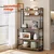 Songmics Kuhinjska polica 40x100x170 cm rjava