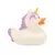 Lilalu Patkica - Unicorn - Rubber Duck - white