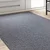 Tepih trkač Svijetlo siva 100 x 300 cm tkanina
