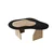 Hanah Home Klub sto Melted, 105x35x65 cm, Bež-crni