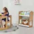 HANAH HOME Polica za knjige Seagull Natural White