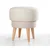 Atelier del Sofa Tabure 51x47cm, Krem