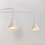 Sollux SL.2509 - Zidna lampa NOX 2xE14/10W/230V krem boje