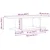 Vidaxl Komplet TV omaric Rjava 103 x 30 x 26,5 cm Konstruiran les