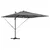 Roma Suncobran Antracit 286 x 284 x 270 cm Aluminij i poliester