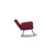 Atelier del Sofa Fotelja za ljuljanje Kono Bordo