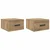 Noćni ormar Zidne 2 pcs Umjetnički hrast 35 x 35 x 20 cm