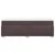 Vidaxl Box spring postelja z vzmetnico temno rjava 90x200 cm blago