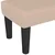 Klupa boja cappuccina 100x30x30 cm od umjetne kože