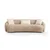 Atelier del Sofa Trosed Napoli 3, 230x94x73cm, Krem