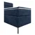 Esposa BOXSPRING POSTELJA 160 cm  x 200 cm , tekstil temno modra