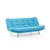 Atelier del Sofa Trosed na razvlačenje Misa 200x95x105cm Tirkizni