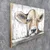 shumee 3D kovinska slika loft nature tele 90x60 cm