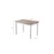Hanah Home Polo 1302 Trpezarijski sto, Beli
