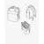 Reisenthel Allday Backpack M Twist Berry Nahrbtnik Roza