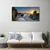 tulup.si Slika na platnu Rock beach sun landscape 100x50 cm