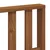 Set vanjskih sofa 6 kom. Prirodna