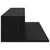 Studio radni stol Crni hrast 130 x 36 x 19,5 cm
