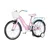 Bicikl Kids Visitor Pearl 20 10 V-Brake Kontra 115-135cm (20) Roze