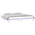 Vidaxl LED posteljni okvir 120x190 cm trden les