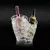Double ice pail, acrylic material - BarCraft
