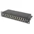 Digitus CAT 6, Class E Patch Panel, shielded, black
