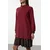 Trendyol Milla Ženska haljina Twoaw25El00282, Bordo