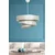 Opviq Luster Couper Beige Silver, Metal-pamuk