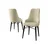 Hanah Home Set stolica Neta, 46x95x42 cm, 4 komada, Krem-crne