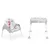 Aberto Design Hranilica za bebe RoadMap, Siva