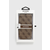 GUESS Torbica na preklop Guess Bk Pu 4G Stripe za iPhone 13 6.1 braon (GUBKP13M4GDBR)