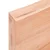 Kupaonska radna ploča svjetlosmeđa 40x30x(2-6) cm masivno drvo