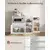 Songmics Kuhinjska omara 40x90x90 cm bela