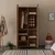 Hanah home Ormar Dynamic Takim 104x225x52cm Bež