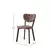 Hanah Home Set trpezarijskih stolica Enzo 815 V2, 2 komada, Braon