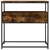 Konzolni stol boja hrasta 75 x 40 x 75 cm konstruirano drvo