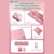 Combo mis i tastatura Coteci 84019 pink