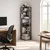 HANAH HOME Polica za knjige Wally Black