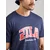 FILA Majica LANAKEN temno modra/rdeča/off-bela