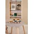 Kids Concept Lesen vlakec s kockami, brown