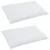 Jastuk s jastukom 2 pcs Bijelo 40 x 80 cm Perje